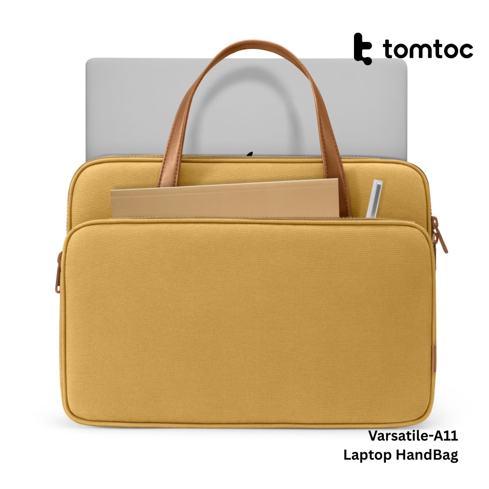 Tomtoc - Versatile-A11 Laptop Handbag ( 13.5 -14 Inch ) - Yellow