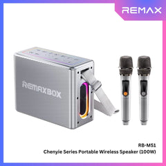 REMAX - RB-M51 5.4 Chenyie Series Portable Wireless Speaker With Light (100W) - Silver