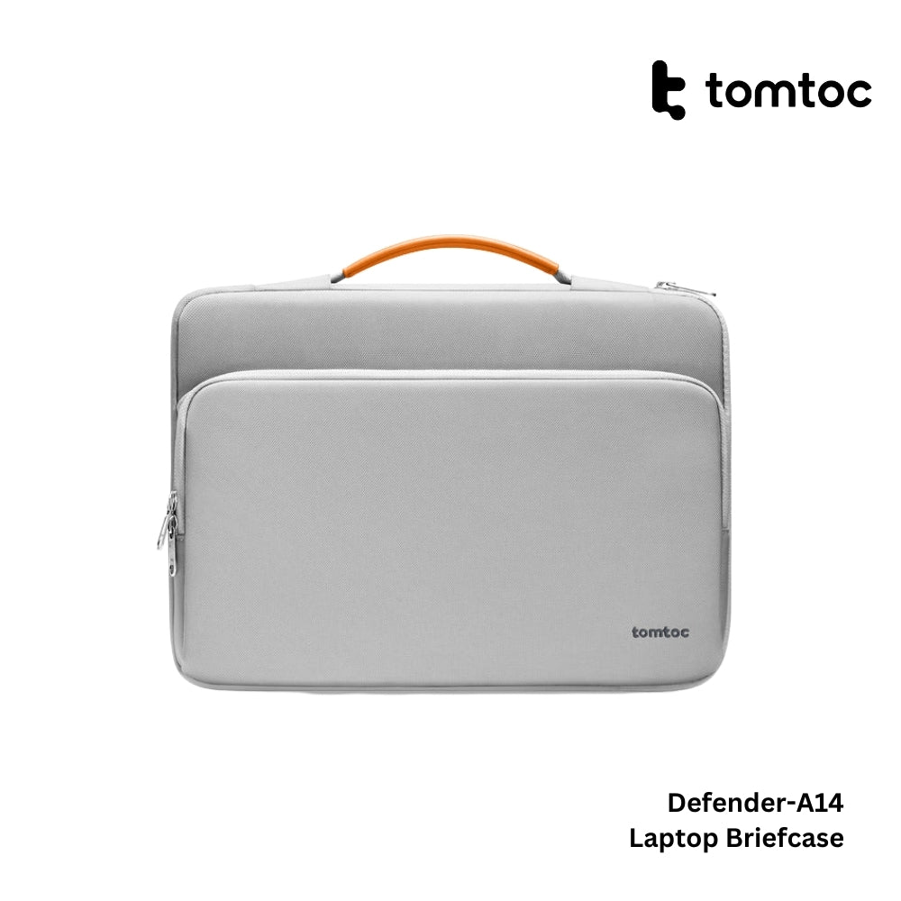 Tomtoc - Defender-A14 Laptop Briefcase ( 13.5 - 14 Inch ) - Grey