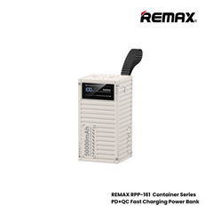 REMAX - RPP-161 Container Series 50000mAh PD+QC Power Bank (PD 27W+ QC22.5W) - Grey