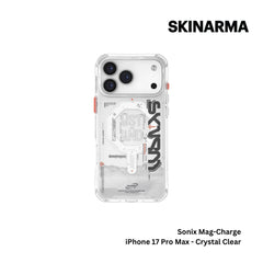 Skinarma - Sonix Magsafe Case For iPhone 17 Pro Max - Crystal Clear