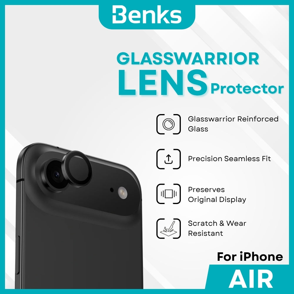 BENKS - GlassWarrior Lens Protector - IPhone Air