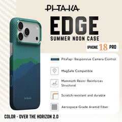 PITAKA - Summer Noon 02 Edge Case For iPhone 18 Pro - Over The Horizon 2.0