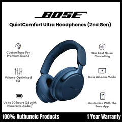 BOSE - Quiet Comfort Ultra Headphone - Blue