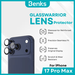 BENKS - GlassWarrior Lens Protector - IPhone 17 Pro Max