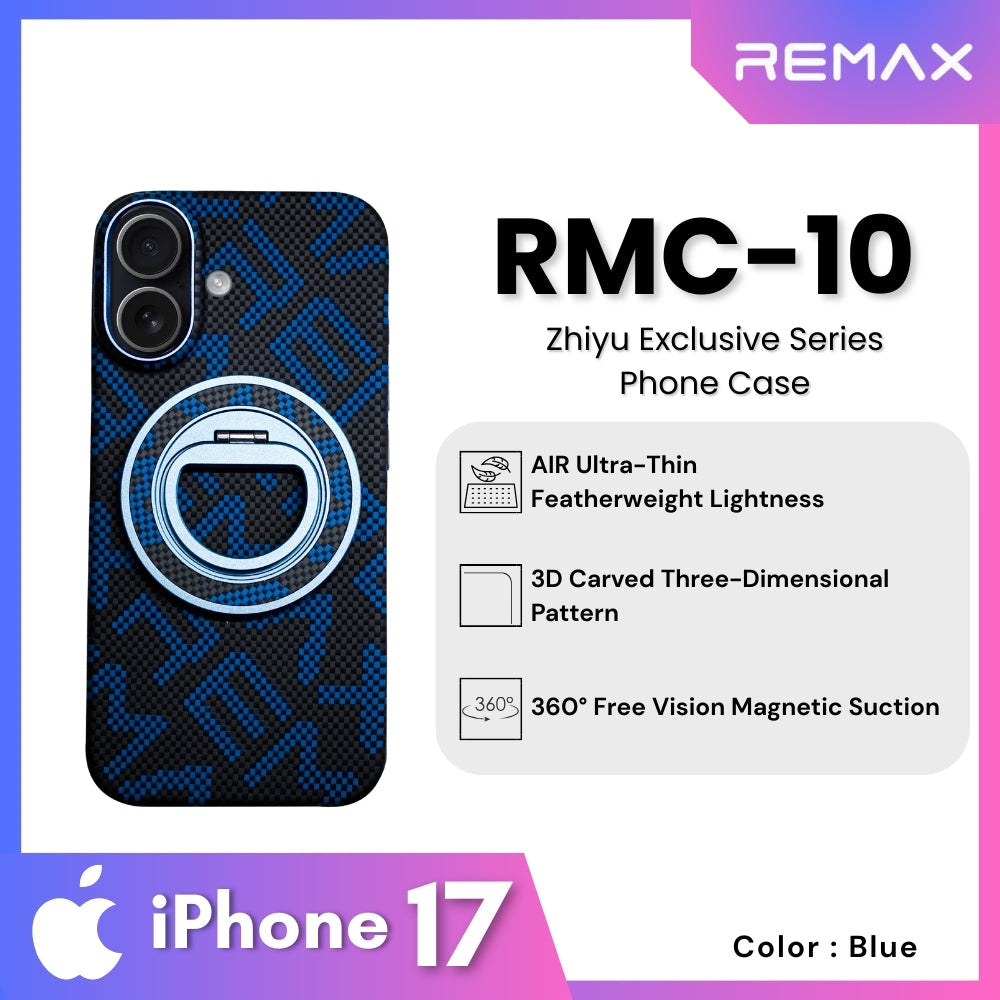 REMAX - RMC-10 iPhone 17 Case ( Zhiyu Exclusive Series ) - Blue