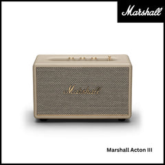 Marshall Acton 3 Bluetooth Speaker - Cream