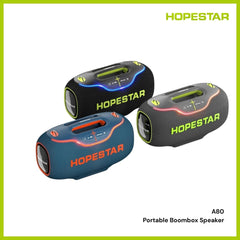 HOPESTAR - A80 Portable Boombox Speaker (350W) - Blue