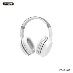 PRODA PD-BH500 MANMO WIRELESS HEADPHONE - White