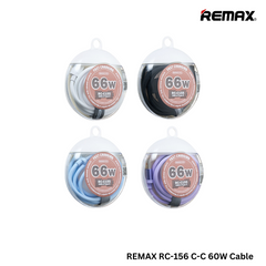 REMAX RC-C156 C-C Kyecha Series 60W Liquid Silicone Fast Charging Data Cable With Type-C to Type-C (1.2M)