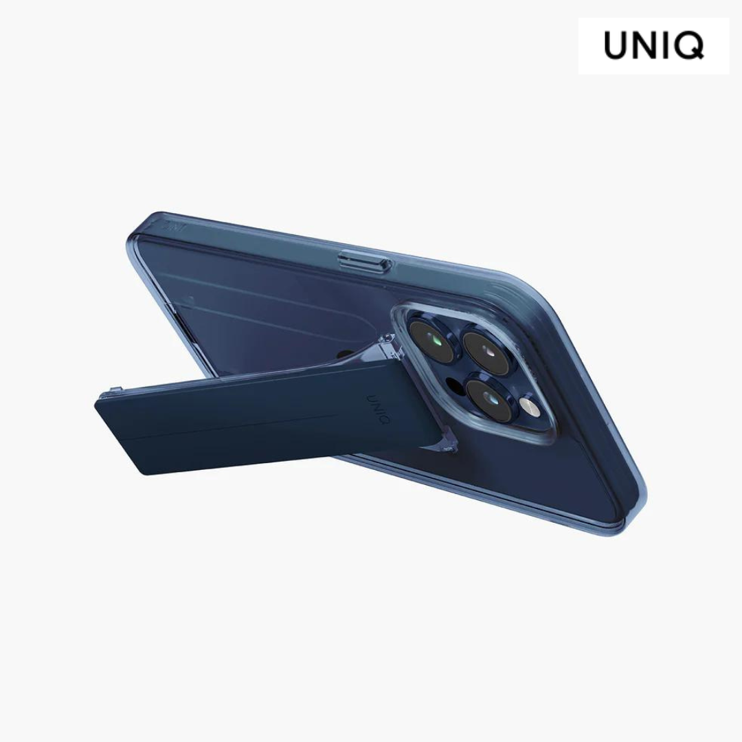 UNIQ iPhone 15 Pro Heldro Mount + Holder  Case - Clear