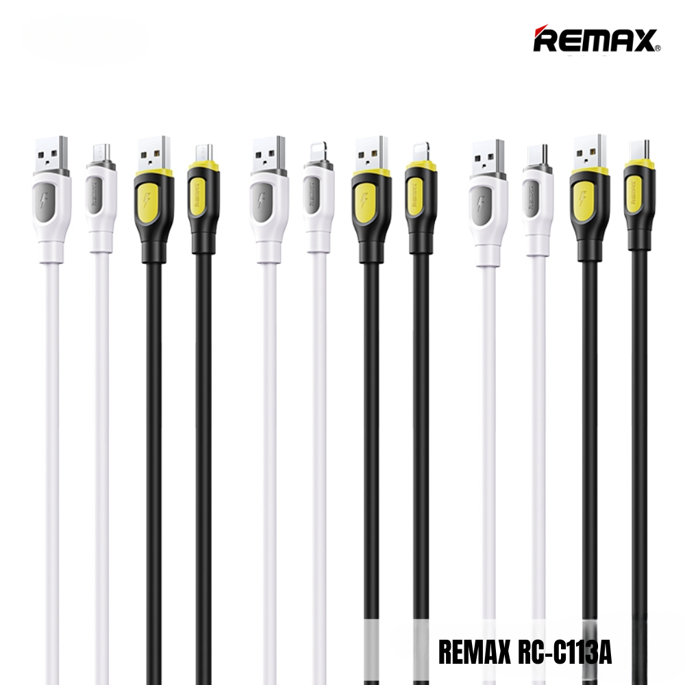 REMAX RC-C113A RUINAY Series Fast Charging Data Cable - Black