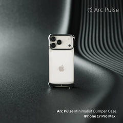 Arc Pulse - Minimalist Bumper Case For iPhone 17 Pro Max - Graphite
