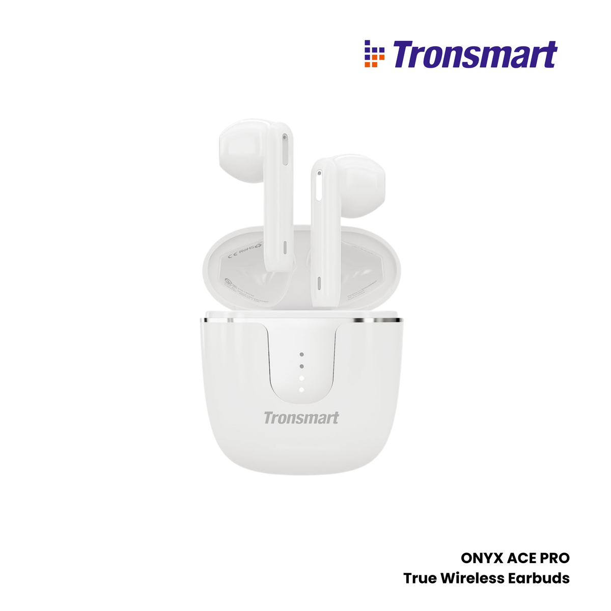 TRONSMART Onyx Ace Pro Gaming Bluetooth Wireless Earbuds - White