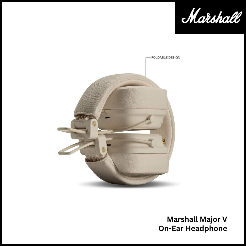Marshall - Major 5 On-Ear Bluetooth Headphone - Cream