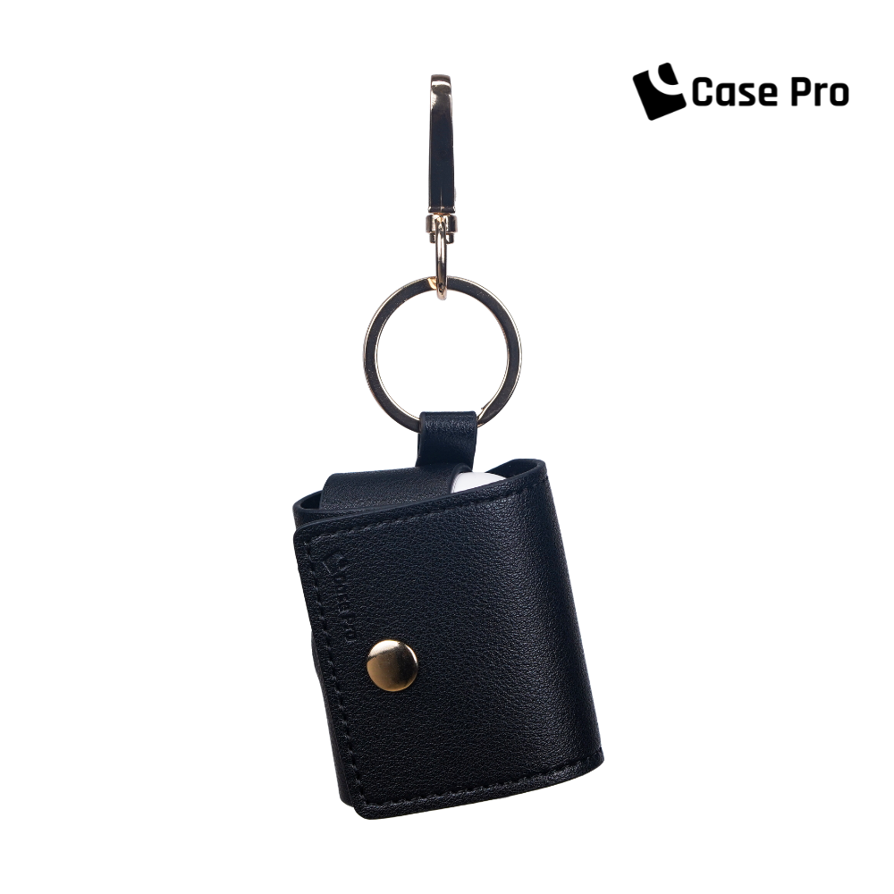 Case Pro (2nd Generation) Airpods Pro Leather Case-Black