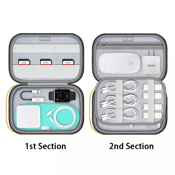 WIWU - GM-1811 Cozy Organise Storage Bag M Size ( 8.2") - Grey