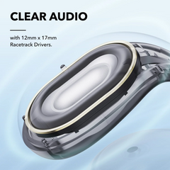 ANKER - SOUNDCORE C30i Open-Ear Clip Earbuds - White