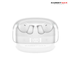 GADGET MAX - GM24 Acive Noise Cancellation Bluetooth Wireless Earbuds (ANC) - White