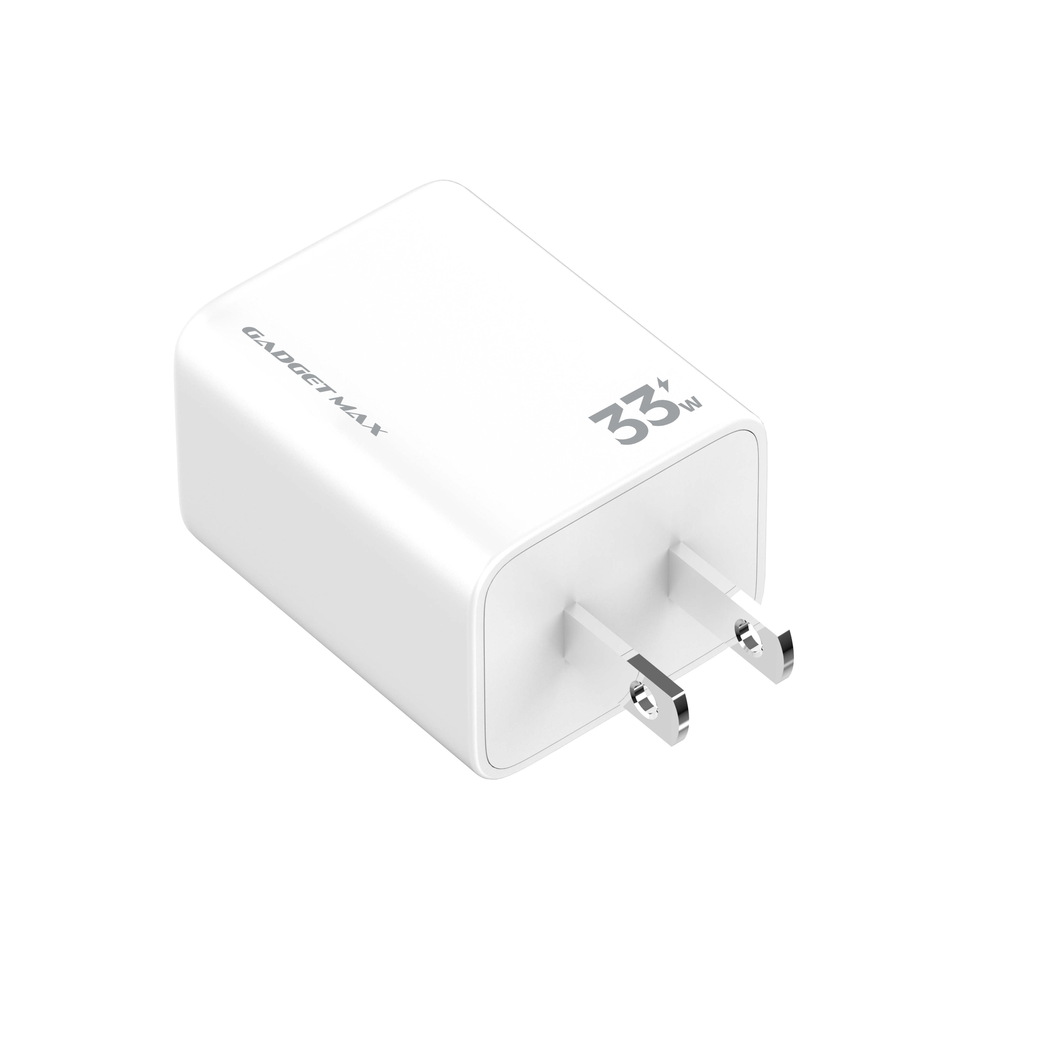 GADGET MAX - GC03 Super PD 33W Fast Charger Set - White