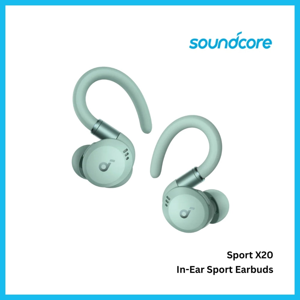 ANKER - SOUNDCORE SPORT X20 In-Ear Sport Earbuds - Green