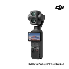 DJI - Osmo Pocket 4P ( Vlog Combo ) - Black