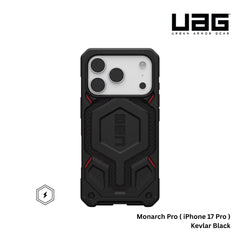 UAG - Monarch Pro Kevlar Case For iPhone 17 Pro - Kevlar Black