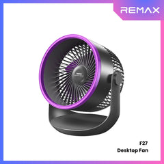 REMAX - F27 Fonyr Series Circulation Destop Fan - Purple