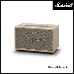 Marshall Acton 3 Bluetooth Speaker - Cream