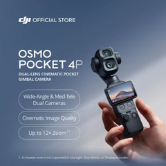 DJI - Osmo Pocket 4P ( Vlog Combo ) - Black