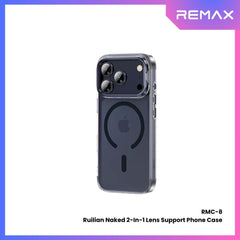 REMAX - RMC-8 iPhone 17 Pro Max Case Ruilian Naked Series  - Black