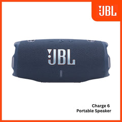 JBL - Charge 6 Portable Bluetooth Speaker - Blue