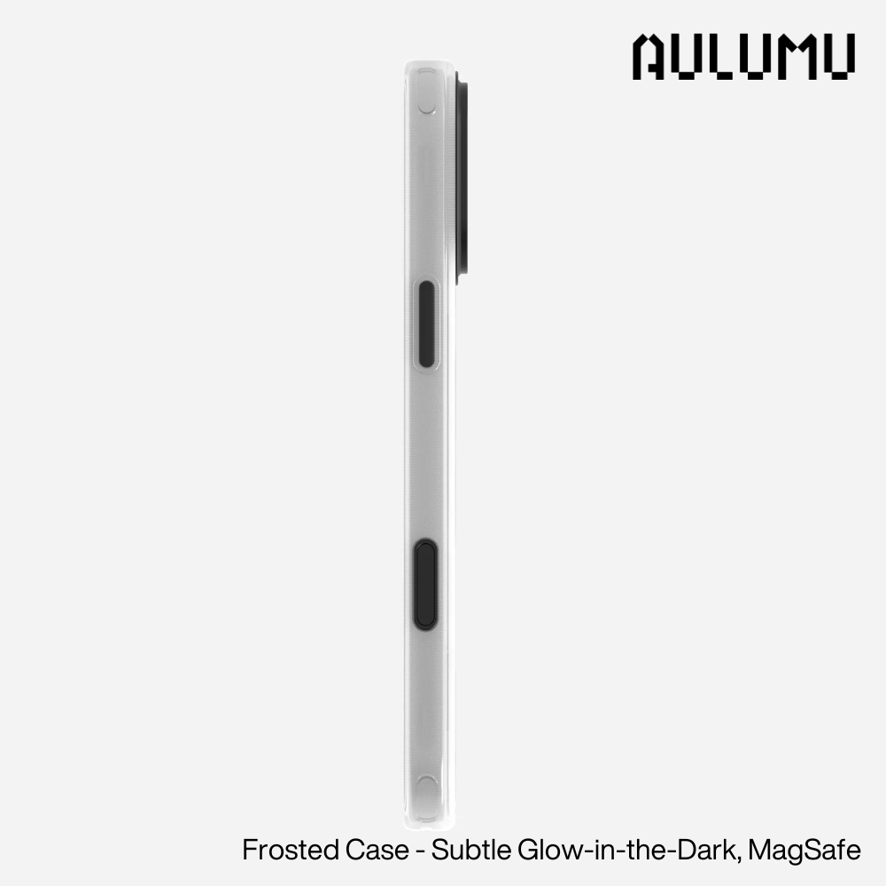iPhone 16 Pro Max >> AULUMU A16 Frosted Case - Translucent White