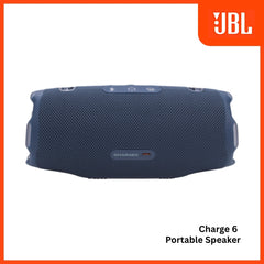 JBL - Charge 6 Portable Bluetooth Speaker - Blue