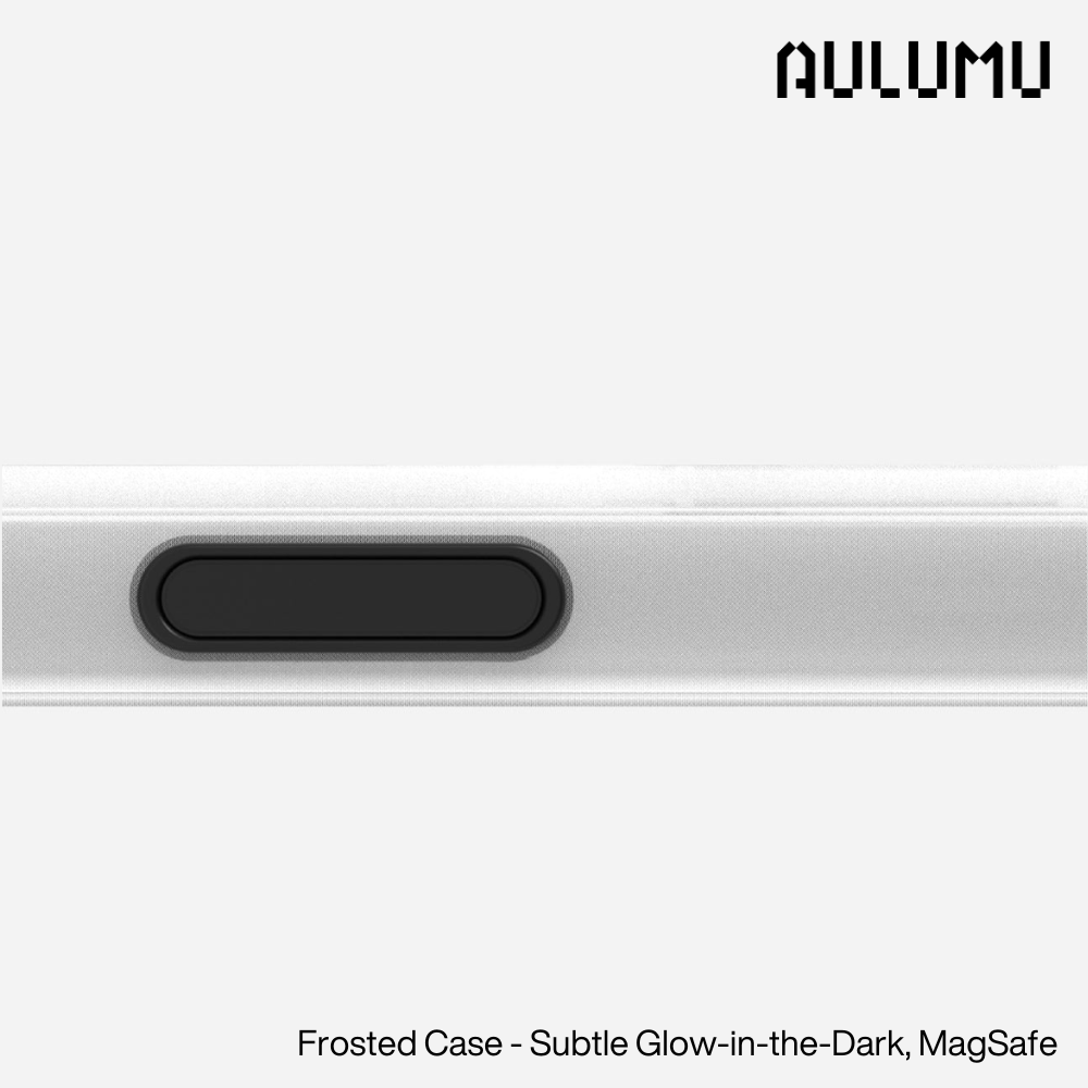 iPhone 16 Pro Max >> AULUMU A16 Frosted Case - Translucent White
