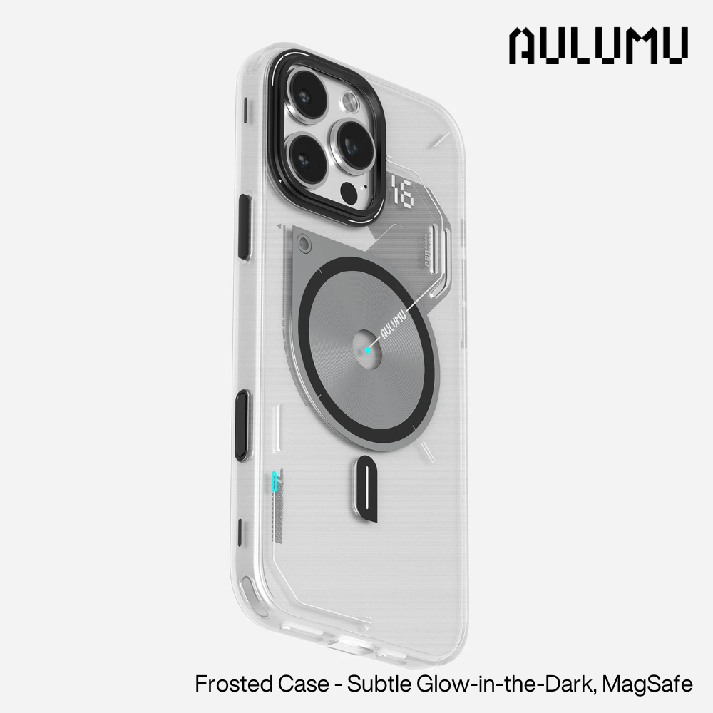 iPhone 16 Pro Max >> AULUMU A16 Frosted Case - Translucent White
