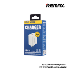 REMAX RP-U119 Kiddy Series 18W Fast Charger (1USB) - White