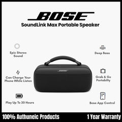BOSE - Soundlink Max Portable Speaker - Black