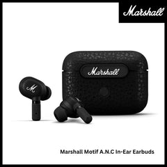Marshall Motif A.N.C In-Ear Earbuds - Black