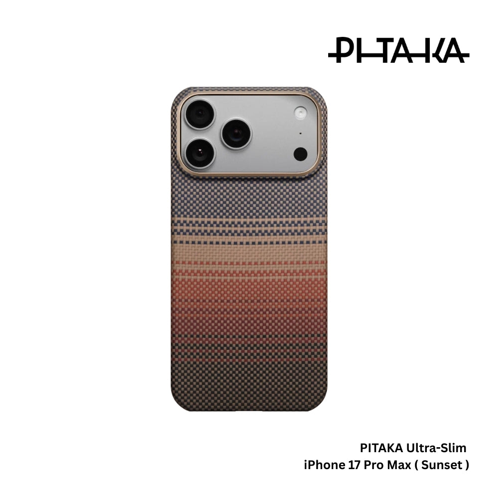 PITAKA - Ultra-Slim Case For iPhone 17 Pro Max - Sunset