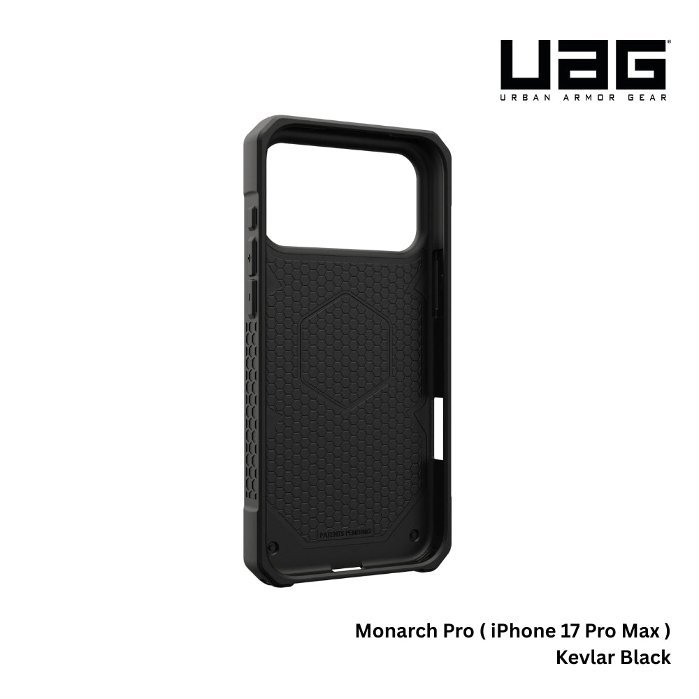 UAG - Monarch Pro Case For iPhone 17 Pro Max - Kevlar Black