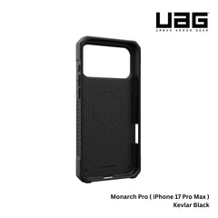 UAG - Monarch Pro Case For iPhone 17 Pro Max - Kevlar Black