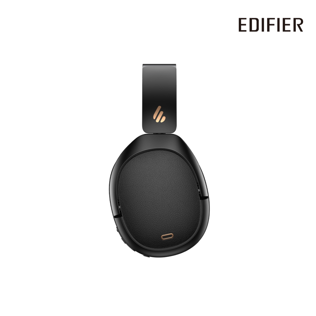 Edifier WH950NB Active Noise Cancelling Headphones, Bluetooth 5.3 Wireless LDAC Hi-Res Audio, 55 Hours Playtime, Google Fast Pairing for Android, Dual Device Connection, App Control, Black