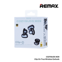 Remax Cozybuds W29 Bluetooth V5.4 Clip-On True Wireless Earbuds - Blue