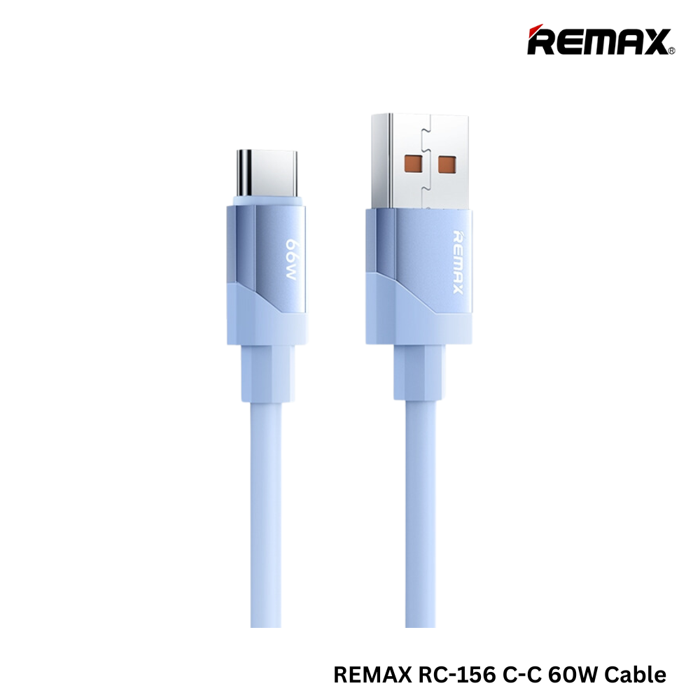 REMAX RC-C156 C-C Kyecha Series 60W Liquid Silicone Fast Charging Data Cable With Type-C to Type-C (1.2M)