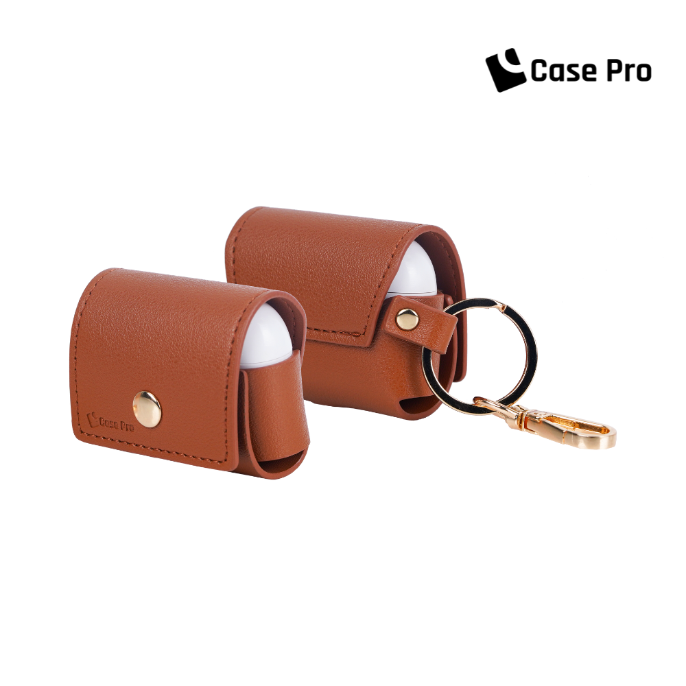 Case Pro (2nd Generation) Airpods Pro Leather Case-Brown