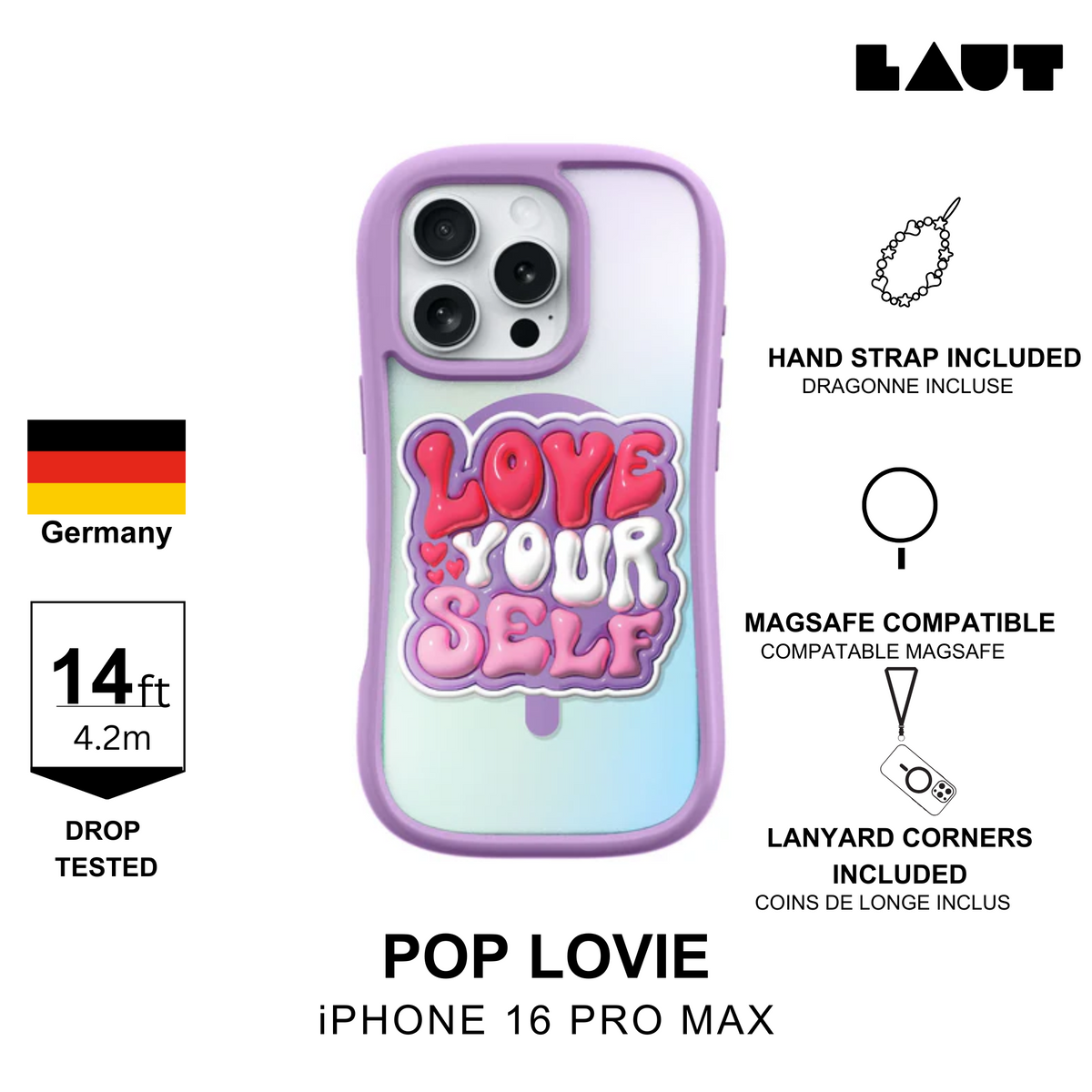 LAUT POP LOVIE iPhone 16 Pro Max