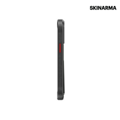 Skinarma iPhone 15 Pro Max Spunk (Mag-Charge + Grip-Stand) Case (Orange)