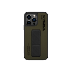 Skinarma iPhone 14 Pro Max (6.7") Gyo Leatherette Bumper (Olive)