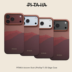 PITAKA - Autumn Dusk 03 Edge Case For iPhone 18 Pro - Over The Horizon 2.0